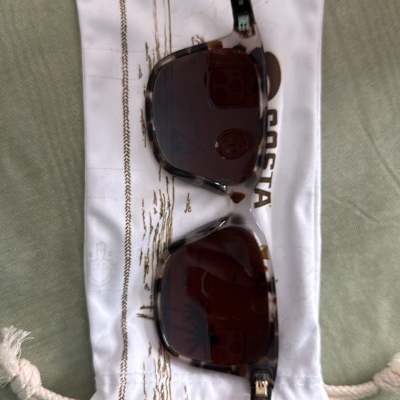 Costa Del Mar May Cowrie Green Lense Glasses - Picture 6 of 10